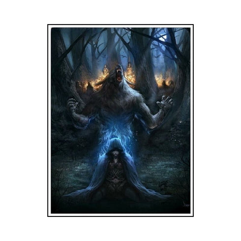 Tableau Loup Garou